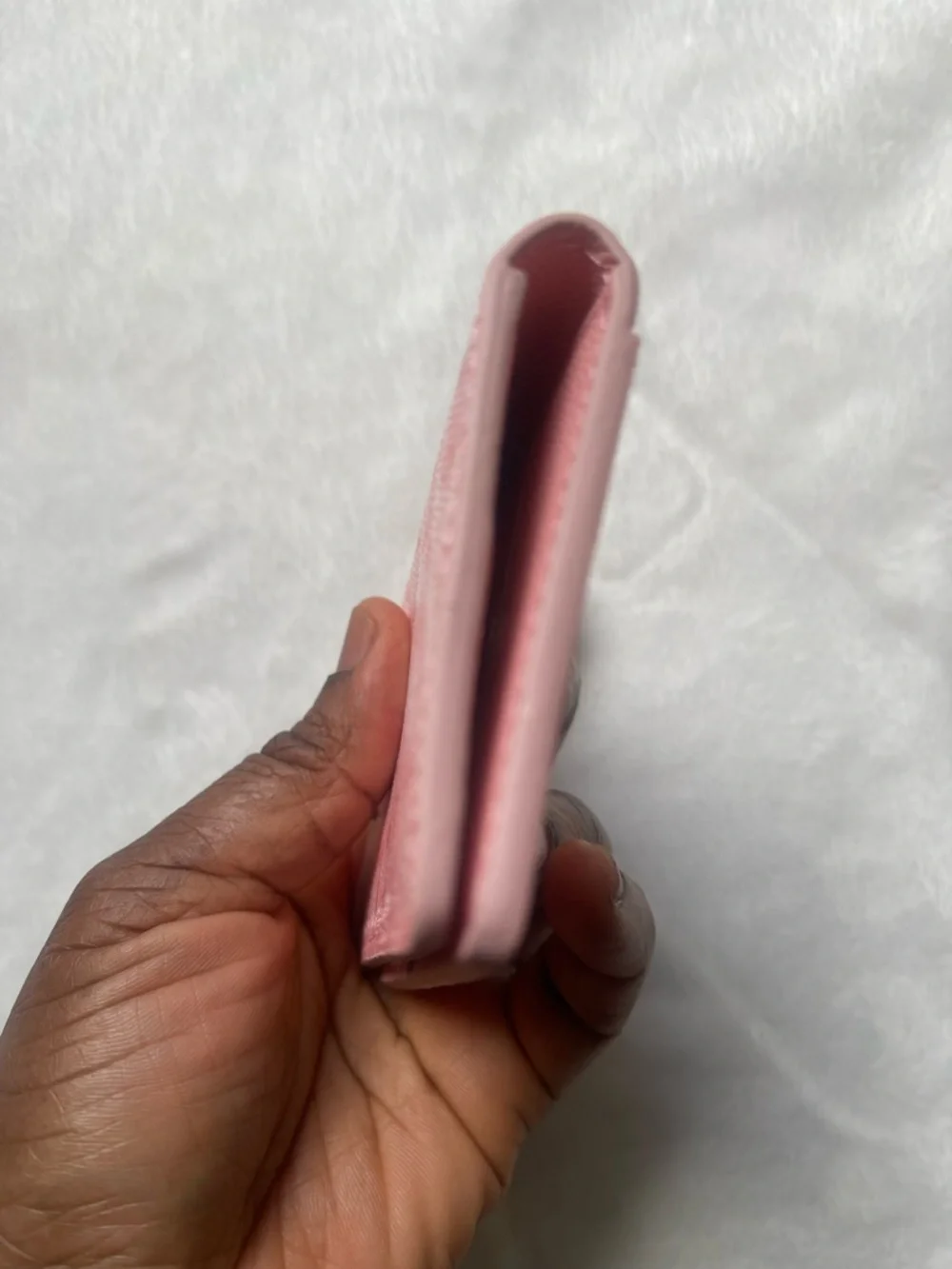 Pink Patterned Fold Wallet - Picture 3 of 4